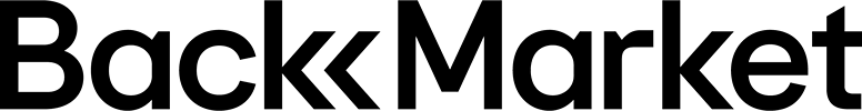 Logo de l'entreprise Back Market. Client du jeu team building en ligne avec animateur PlaySquad.