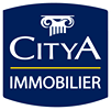 Logo de l'entreprise Citya immobilier. Client du jeu team building en ligne avec animateur PlaySquad.