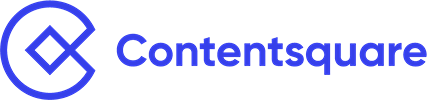Logo de l'entreprise Contentsquare. Client du jeu team building en ligne avec animateur PlaySquad.