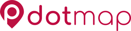 Logo de l'entreprise Dotmap. Client du jeu team building à distance avec animateur PlaySquad.