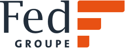 Logo de l'entreprise Groupe Fed. Client du jeu team building en ligne avec animateur PlaySquad.