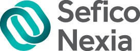 Logo de l'entreprise Sefico Nexia. Client du jeu team building à distance avec animateur PlaySquad.