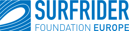 Logo de l'entreprise Surfrider Foundation Europe. Client du jeu team building à distance avec animateur PlaySquad.