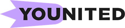 Logo de l'entreprise Younited Credit. Client du jeu team building en ligne avec animateur PlaySquad.