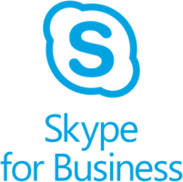 Logo Skype for Business visio conférence compatible pour team building virtuel PlaySquad